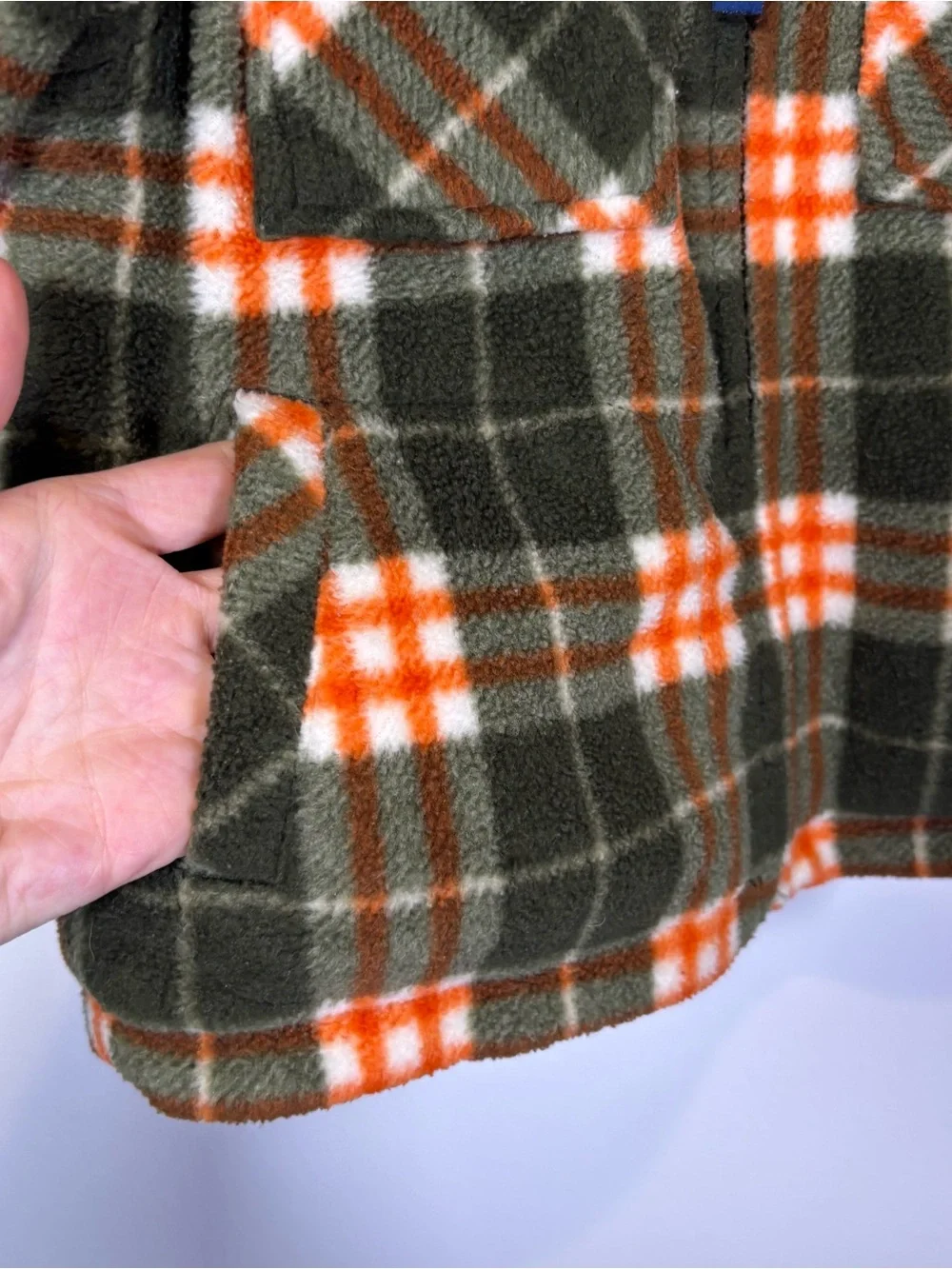OshKosh B’gosh Fleece Plaid Jacket
